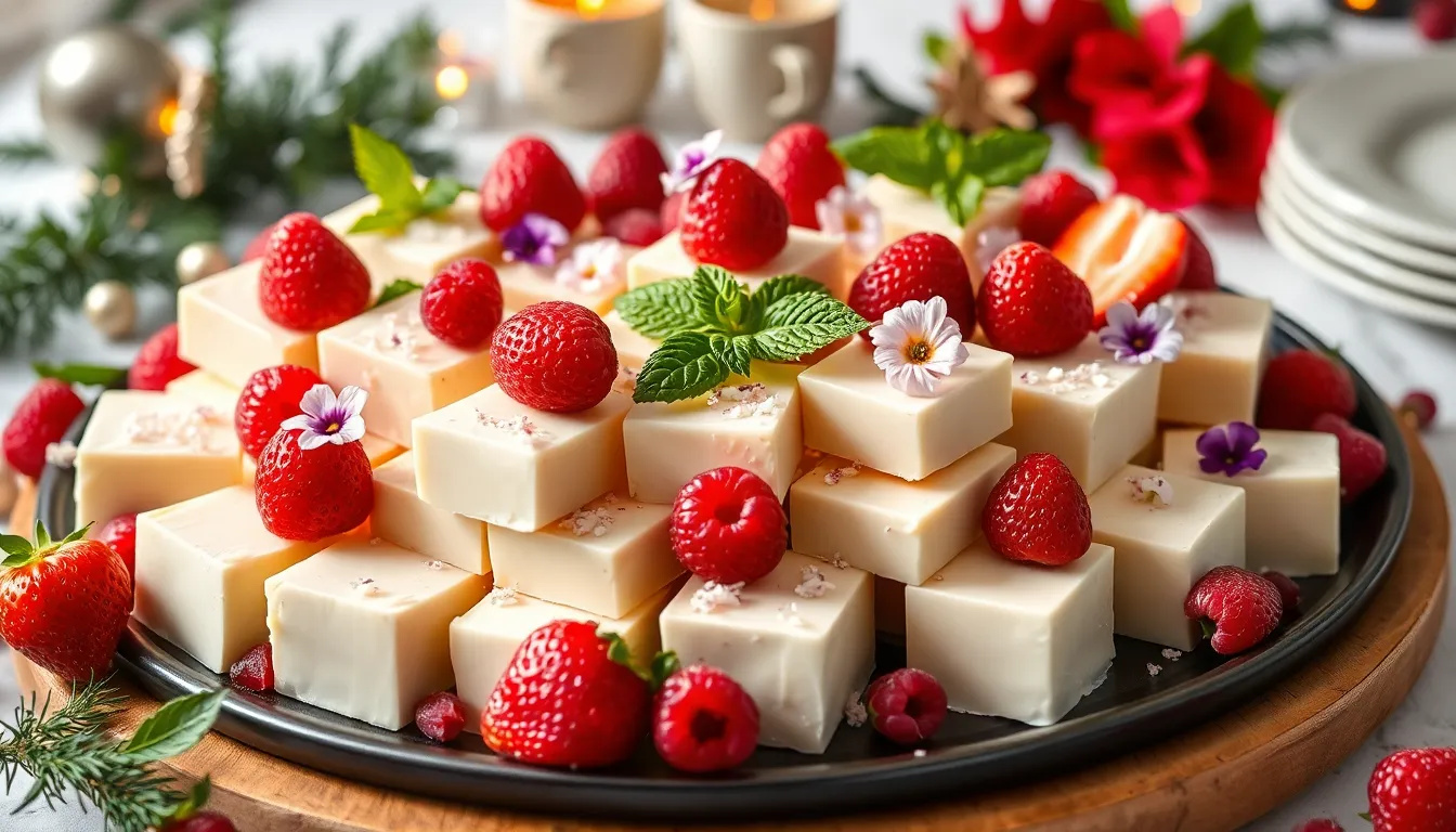 Easy White Chocolate Fudge Recipe: Creamy, Rich & Ready in 3 Hours 14 Easy White Chocolate Fudge Recipe: Creamy, Rich & Ready in 3 Hours 13