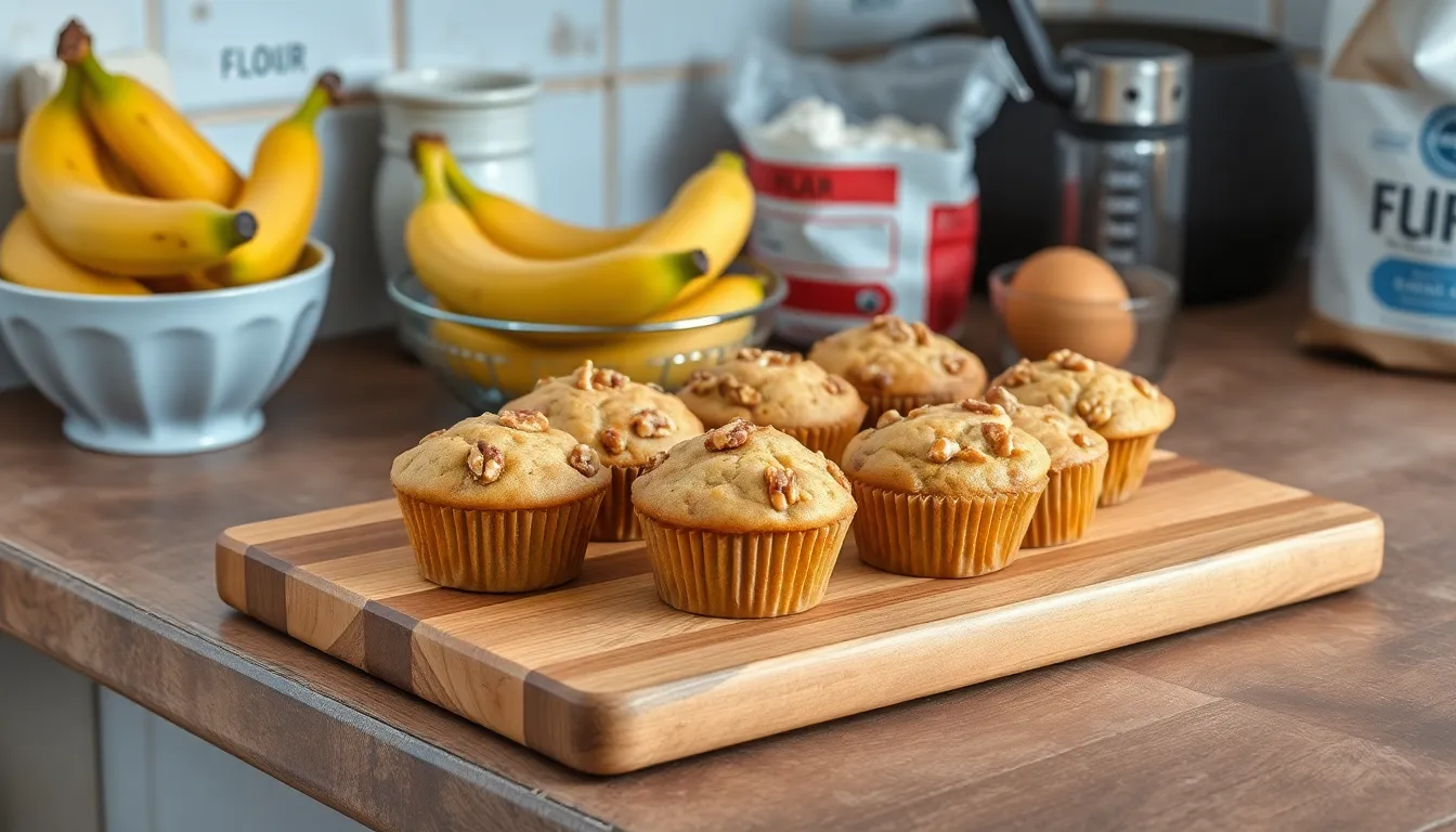 Best Banana Nut Muffins Recipe: Moist, Fluffy & Bakery-Quality Results 16 Best Banana Nut Muffins Recipe: Moist, Fluffy & Bakery-Quality Results 15