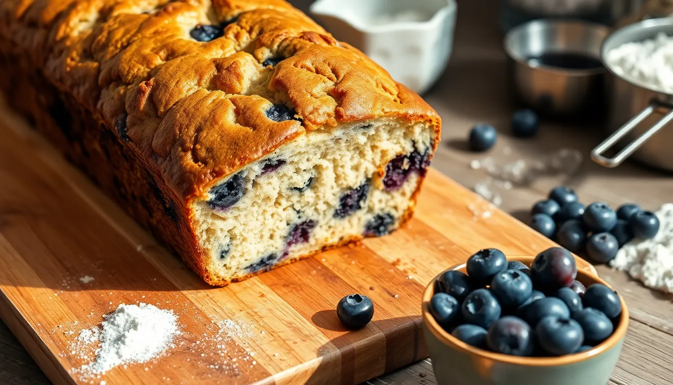 Perfect Blueberry Bread Recipe: Moist, Fluffy & Bursting with Fresh Berries 16 Perfect Blueberry Bread Recipe: Moist, Fluffy & Bursting with Fresh Berries 15