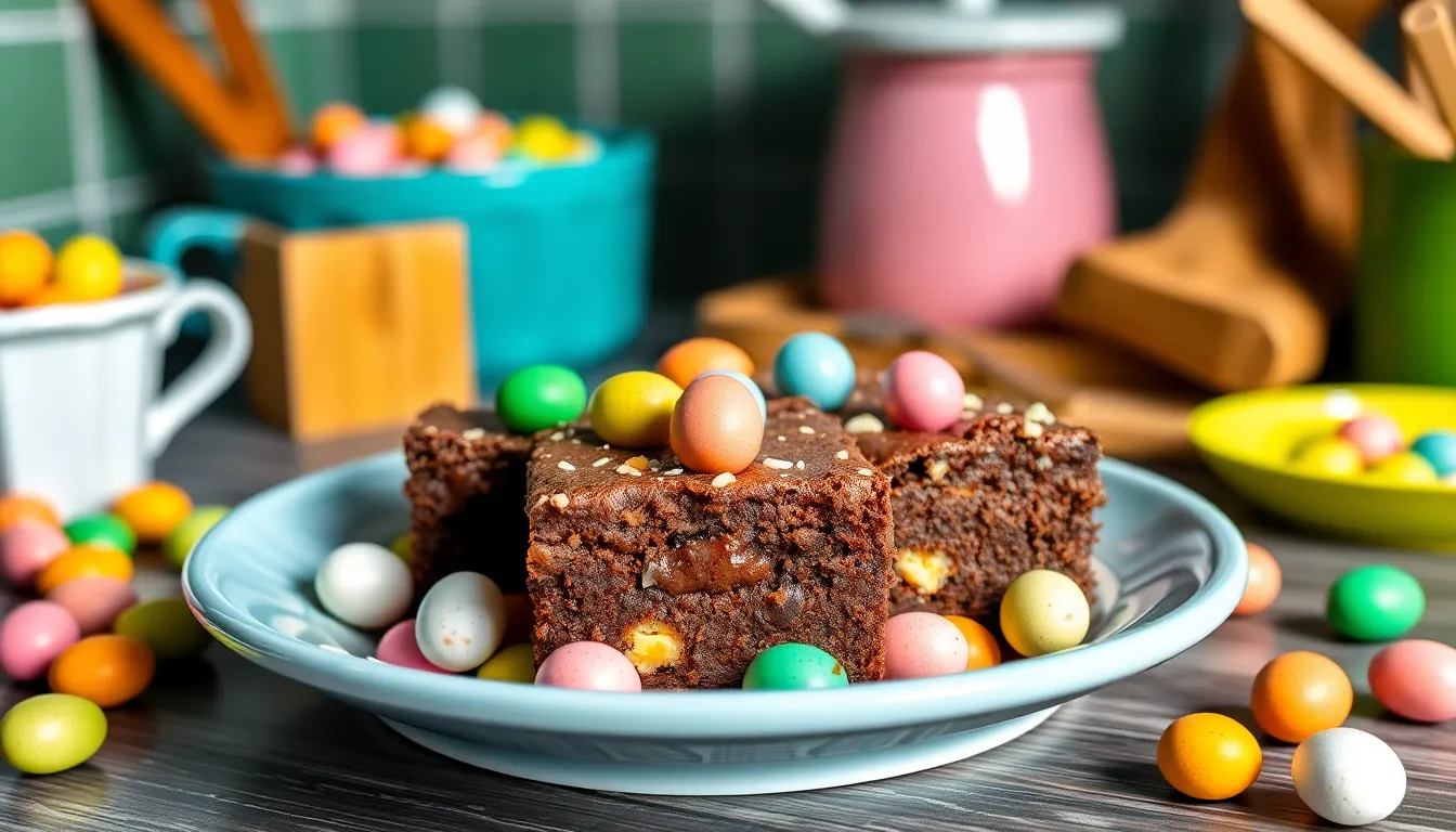 Easy Mini Egg Brownies Recipe: Fudgy Easter Treats Ready in 30 Minutes 16 Easy Mini Egg Brownies Recipe: Fudgy Easter Treats Ready in 30 Minutes 15