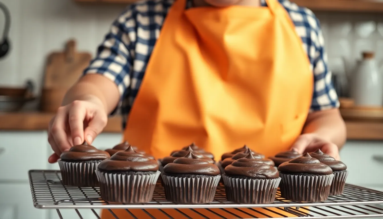 Small Batch Chocolate Cupcakes Recipe (Makes Just 6 Perfect Treats!) 16 Small Batch Chocolate Cupcakes Recipe (Makes Just 6 Perfect Treats!) 15