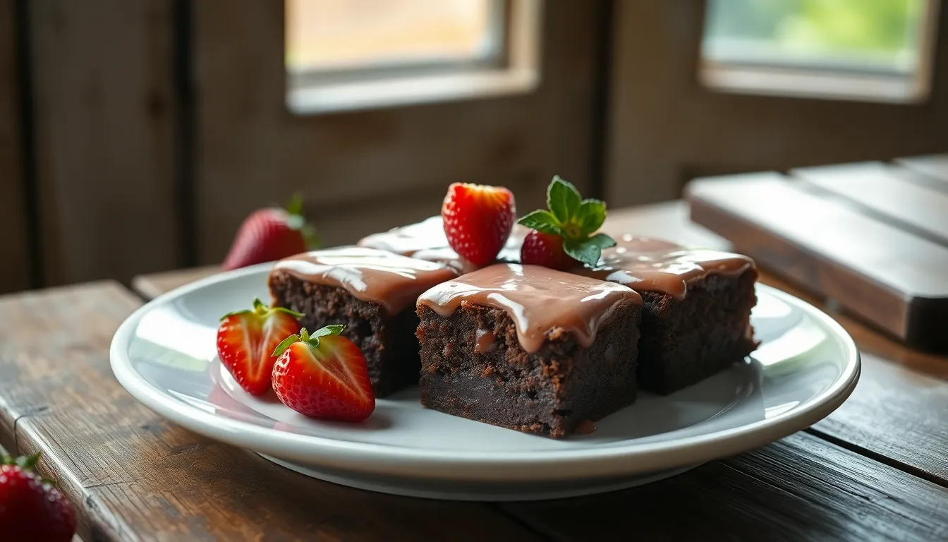 Easy Strawberry Brownies Recipe: Fudgy Chocolate with Fresh Berry Swirls 16 Easy Strawberry Brownies Recipe: Fudgy Chocolate with Fresh Berry Swirls 15