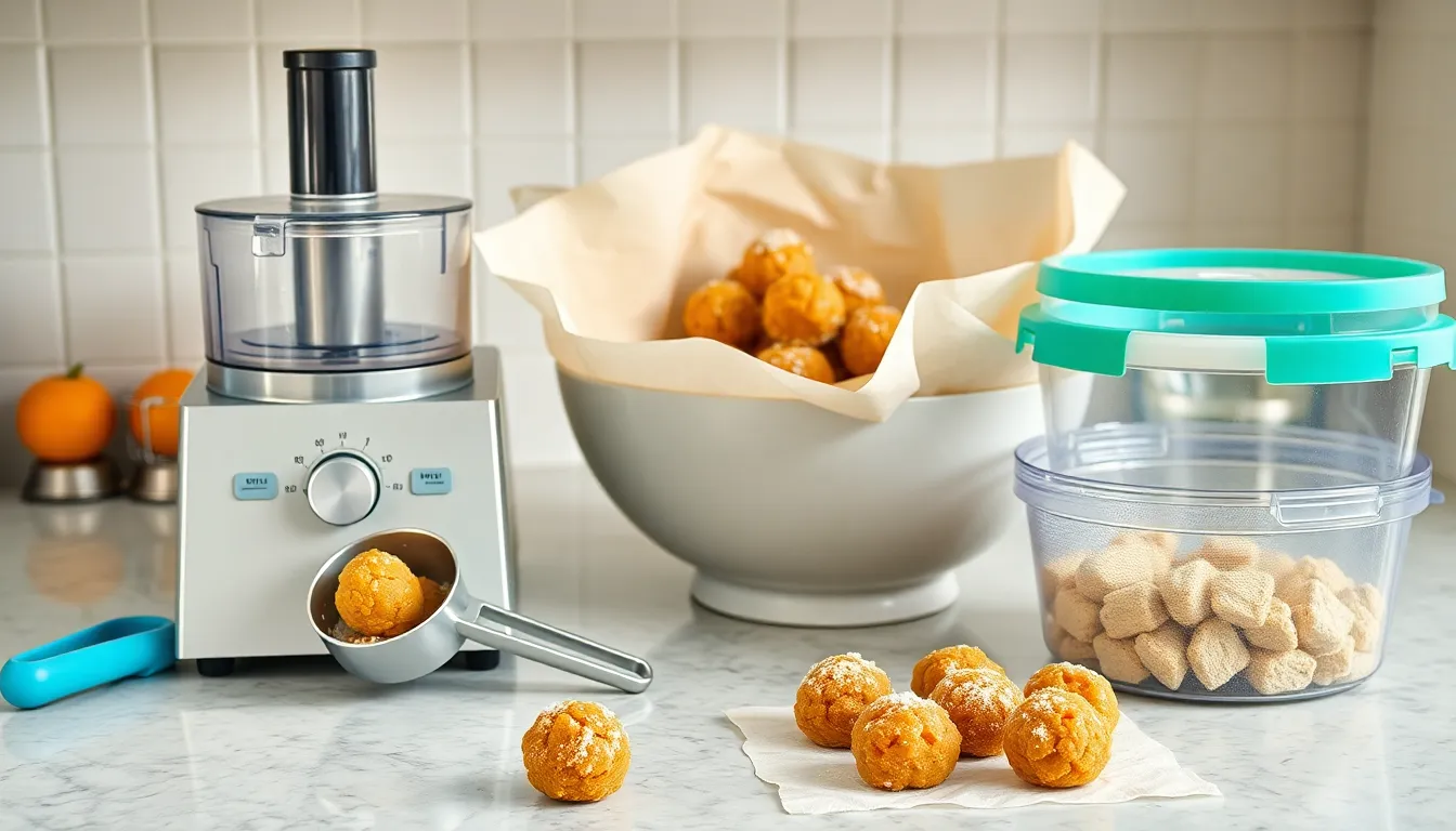 Easy No-Bake Apricot Balls Recipe: Healthy 5-Ingredient Sweet Treats 2 Easy No-Bake Apricot Balls Recipe: Healthy 5-Ingredient Sweet Treats 1