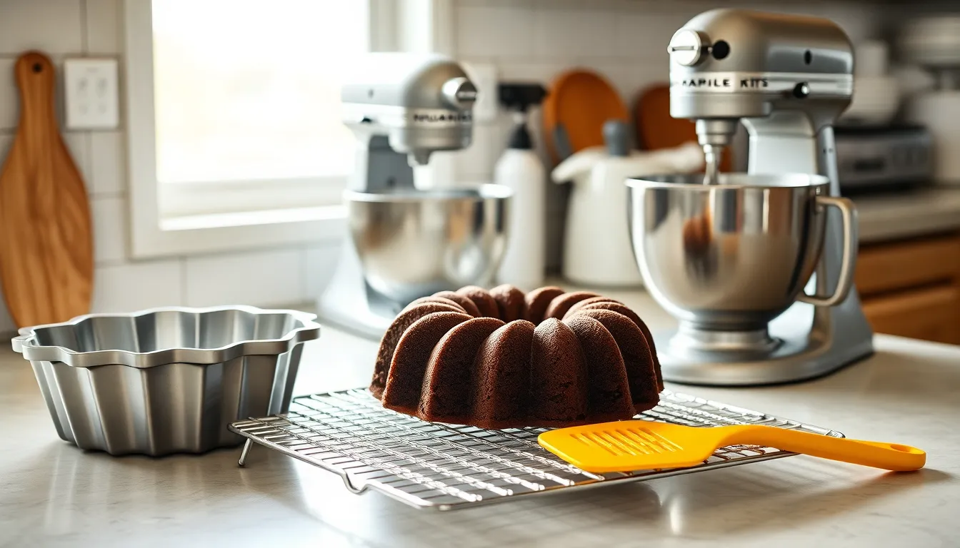 Moist Chocolate Sour Cream Bundt Cake Recipe (Restaurant-Quality Results!) 1