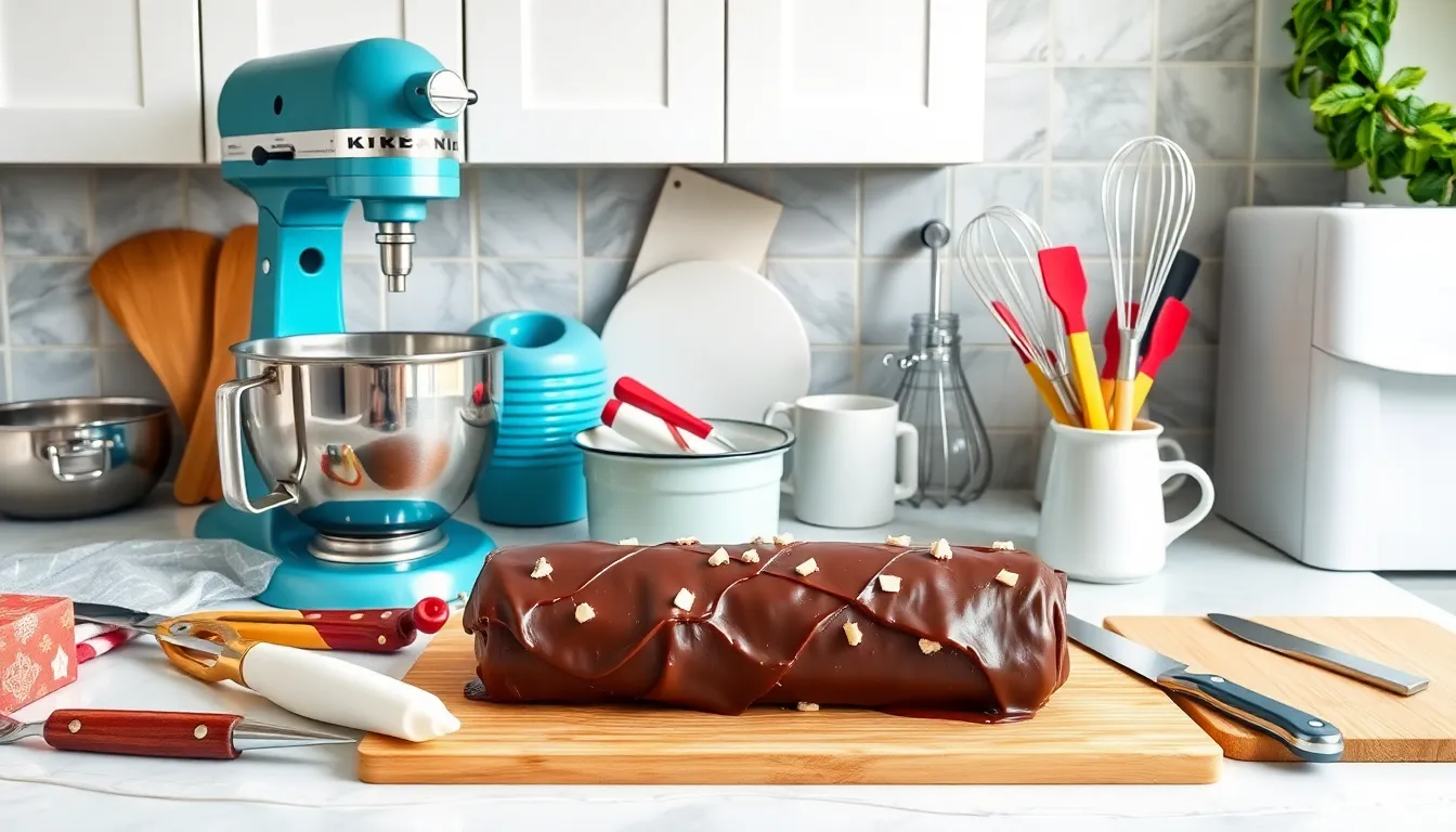 The Ultimate Chocolate Yule Log Recipe: Perfect French Christmas Dessert 2 The Ultimate Chocolate Yule Log Recipe: Perfect French Christmas Dessert 1
