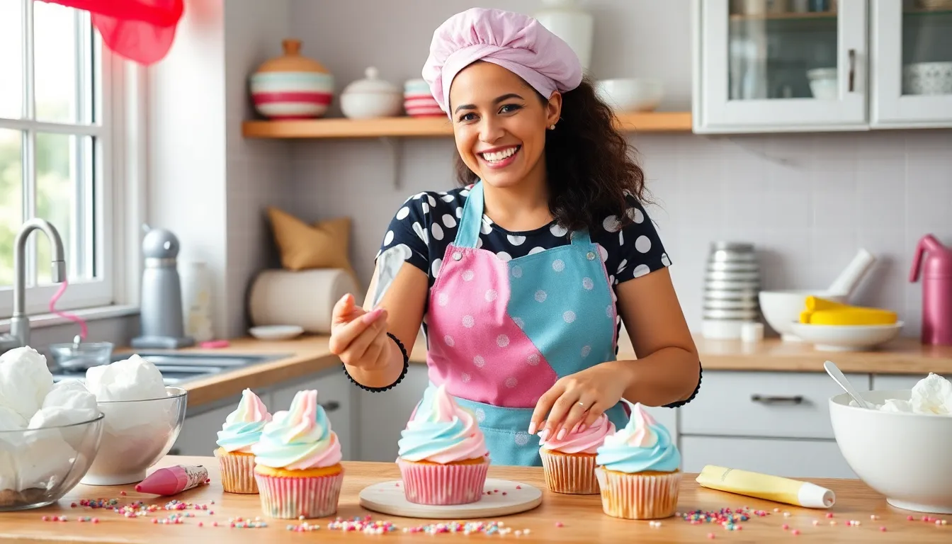 Cotton Candy Cupcakes Recipe: Fluffy Carnival Treats That Melt in Your Mouth 2 Cotton Candy Cupcakes Recipe: Fluffy Carnival Treats That Melt in Your Mouth 1