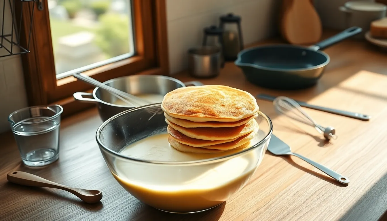 Perfect Fluffy American Pancakes Recipe (Easy + From Scratch!) 2 Perfect Fluffy American Pancakes Recipe (Easy + From Scratch!) 1