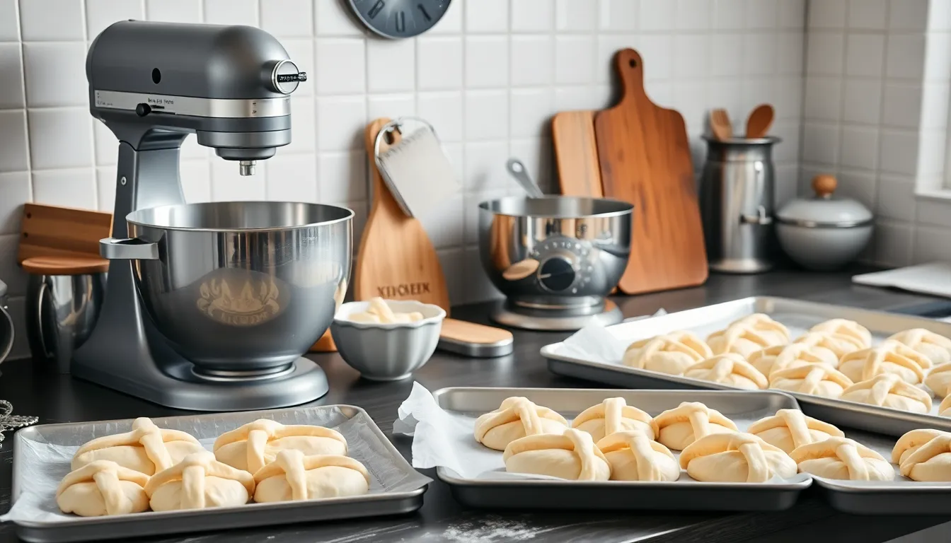 Easy Homemade Hot Cross Buns Recipe: Perfect Easter Treats from Scratch 2 Easy Homemade Hot Cross Buns Recipe: Perfect Easter Treats from Scratch 1