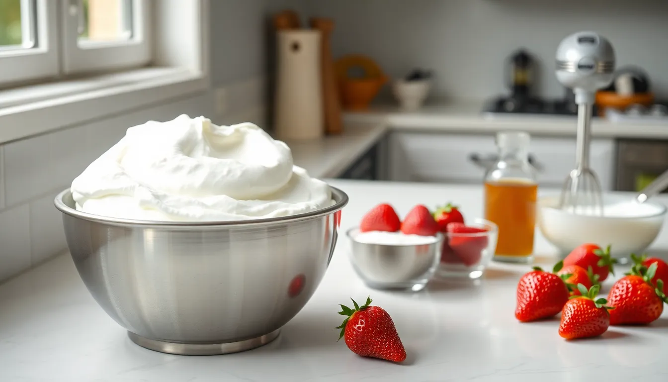 How to Make Whipped Cream: Easy 5-Minute Recipe with 3 Ingredients 2 How to Make Whipped Cream: Easy 5-Minute Recipe with 3 Ingredients 1