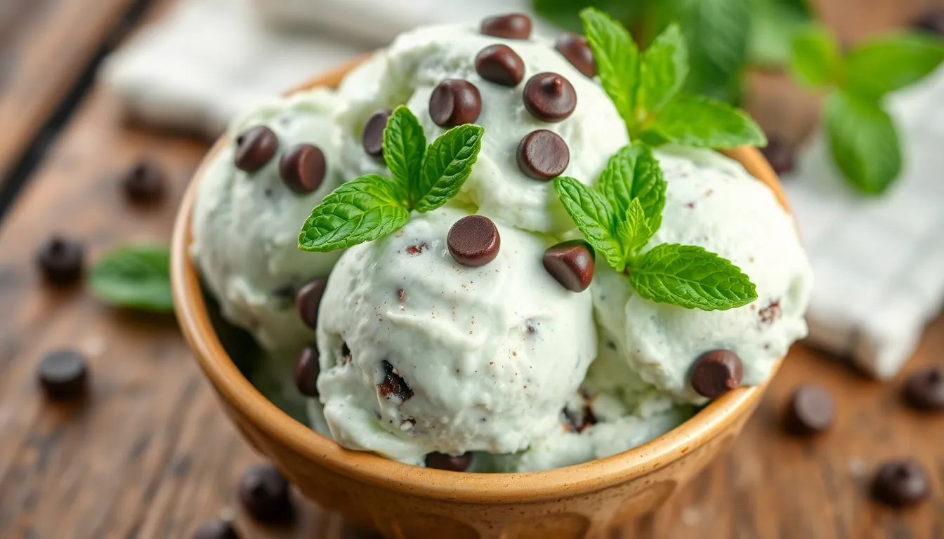 How to Make Perfect Mint Chocolate Chip Ice Cream at Home (Easy Recipe + Tips) 1