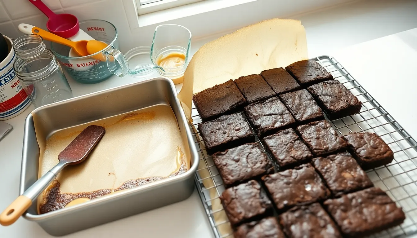 Fudgy Olive Oil Brownies Recipe: Healthier & More Delicious Than Butter Brownies 2 Fudgy Olive Oil Brownies Recipe: Healthier & More Delicious Than Butter Brownies 1