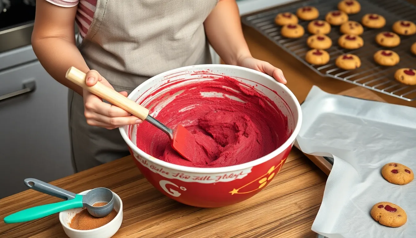 Easy Red Velvet Cake Mix Cookies: Soft, Chewy & Ready in 15 Minutes 2 Easy Red Velvet Cake Mix Cookies: Soft, Chewy & Ready in 15 Minutes 1