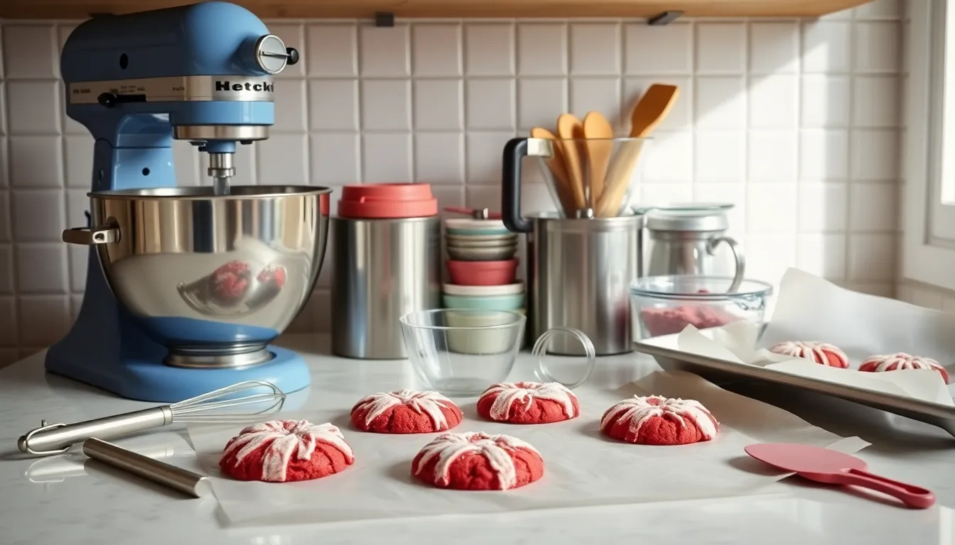 Perfect Red Velvet Crinkle Cookies Recipe - Soft, Chewy & Irresistible 2 Perfect Red Velvet Crinkle Cookies Recipe - Soft, Chewy & Irresistible 1