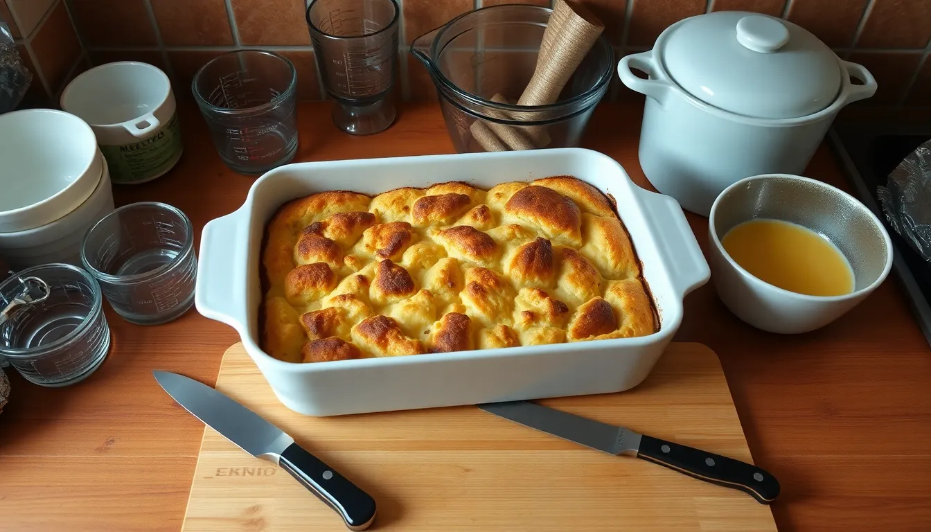 How to Make the Best Savory Bread Pudding Recipe (Easy & Delicious!) 2 How to Make the Best Savory Bread Pudding Recipe (Easy & Delicious!) 1