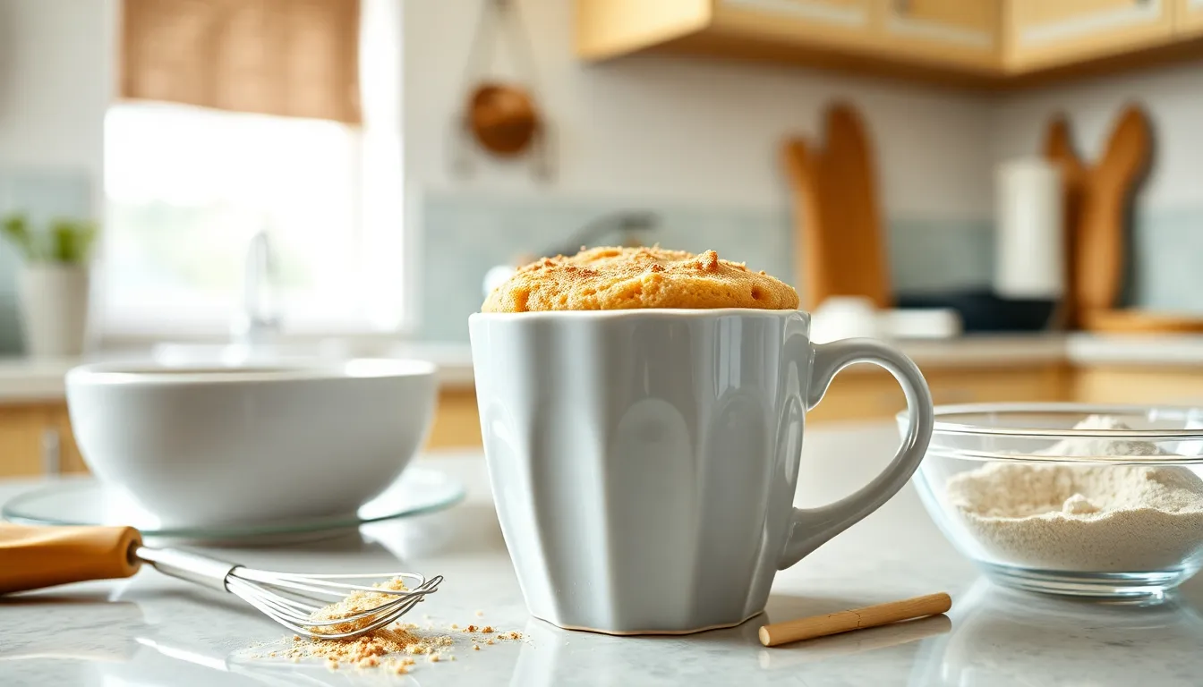 Easy 5-Minute Snickerdoodle Mug Cake Recipe (Ready in Your Microwave!) 2 Easy 5-Minute Snickerdoodle Mug Cake Recipe (Ready in Your Microwave!) 1
