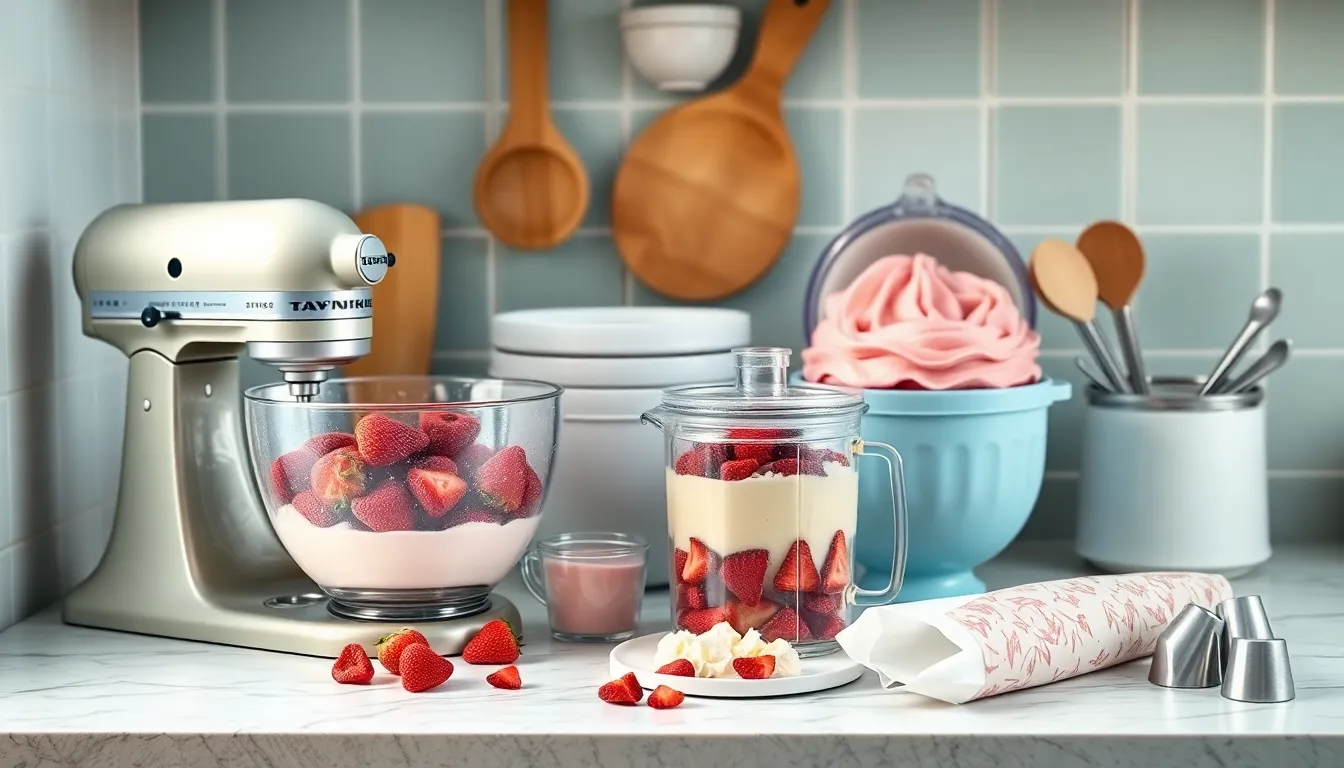 Perfect Strawberry Cream Cheese Frosting Recipe (Bakery-Quality Results!) 2 Perfect Strawberry Cream Cheese Frosting Recipe (Bakery-Quality Results!) 1