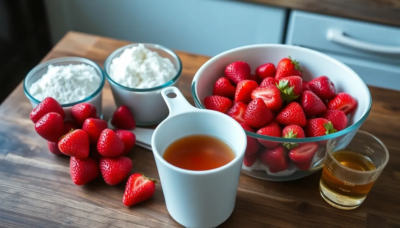 Perfect Strawberry Glaze Recipe: Easy 5-Ingredient Glaze for Any Dessert 2 Perfect Strawberry Glaze Recipe: Easy 5-Ingredient Glaze for Any Dessert 1