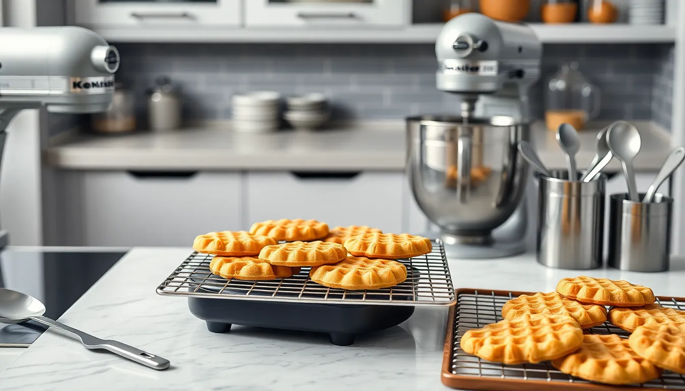 Easy Waffle Cookies Recipe: Crispy, Buttery Treats Ready in Minutes 1