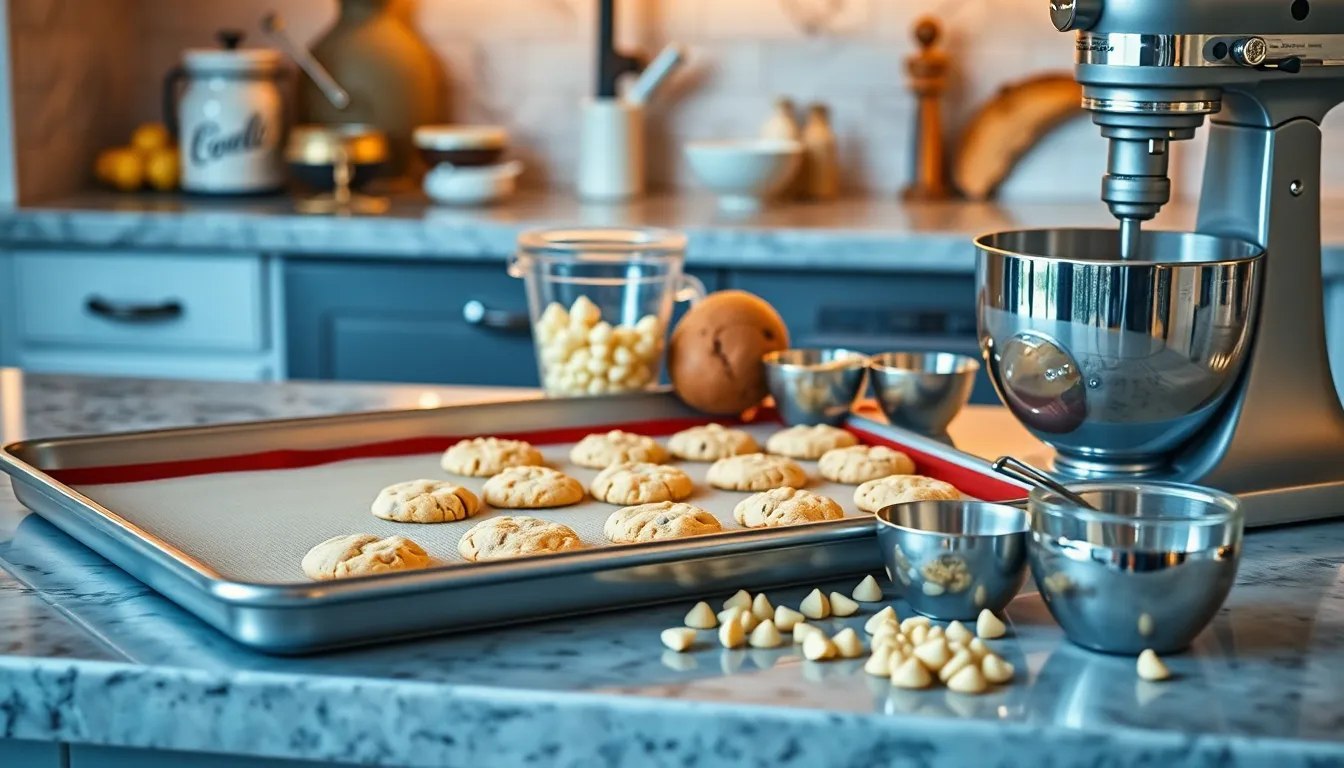 Perfect White Chocolate Chip Cookies Recipe (Soft & Chewy Every Time!) 2 Perfect White Chocolate Chip Cookies Recipe (Soft & Chewy Every Time!) 1