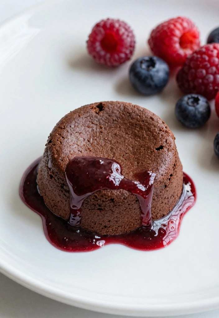 10 Aesthetic Baking Recipes for Beautiful Trendy Treat Creations 3. Vegan Chocolate Lava Cakes
