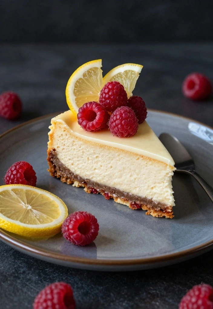 10 Aesthetic Baking Recipes for Beautiful Trendy Treat Creations 8. Raspberry Lemon Vegan Cheesecake