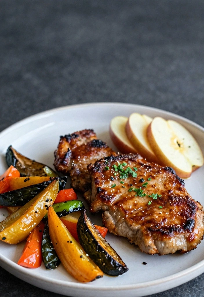 10 Apple Food Recipes for Savory Sweet Creative Dishes 89 10 Apple Food Recipes for Savory Sweet Creative Dishes 9. Honey Apple Glazed Pork Chops