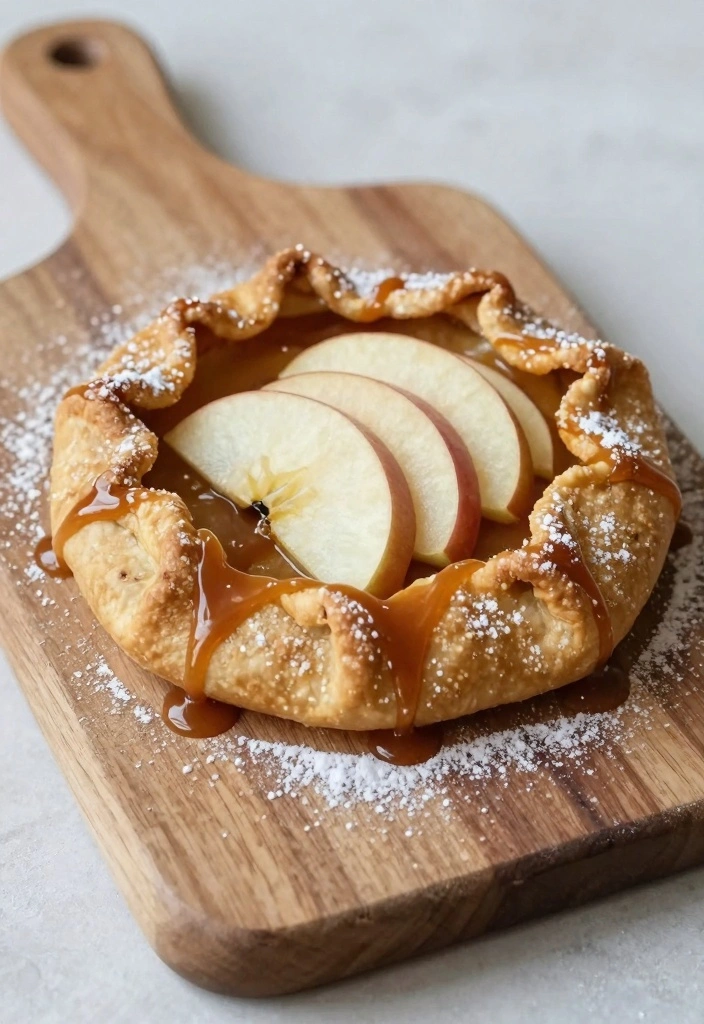 10 Apple Puff Pastry Recipes for Crispy Flaky Sweet Treats 12 10 Apple Puff Pastry Recipes for Crispy Flaky Sweet Treats 2. Apple Galette with Caramel Drizzle