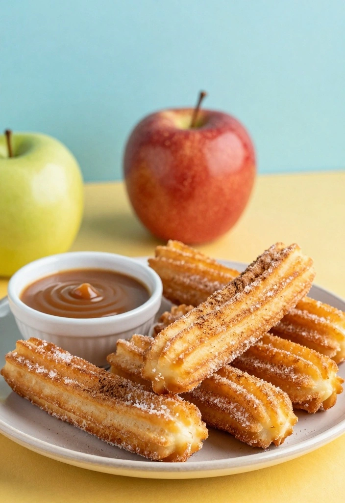 10 Apple Puff Pastry Recipes for Crispy Flaky Sweet Treats 78 10 Apple Puff Pastry Recipes for Crispy Flaky Sweet Treats 8. Apple Churros with Cinnamon Sugar