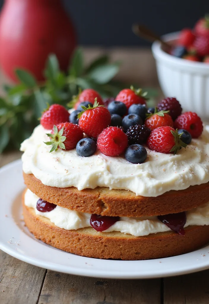 10 Birthday Cake Recipes for Fun Colorful Celebration Treats - 2. Berry Bliss Cake