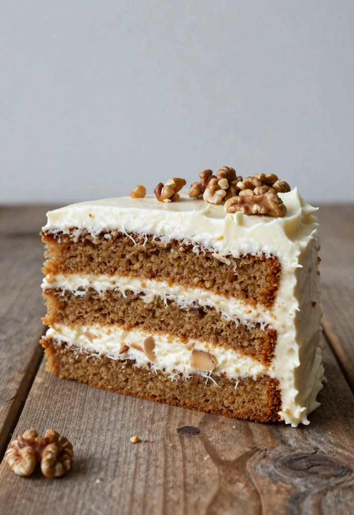 10 Birthday Cake Recipes for Fun Colorful Celebration Treats - 6. Carrot Cake with Creamy Cashew Frosting