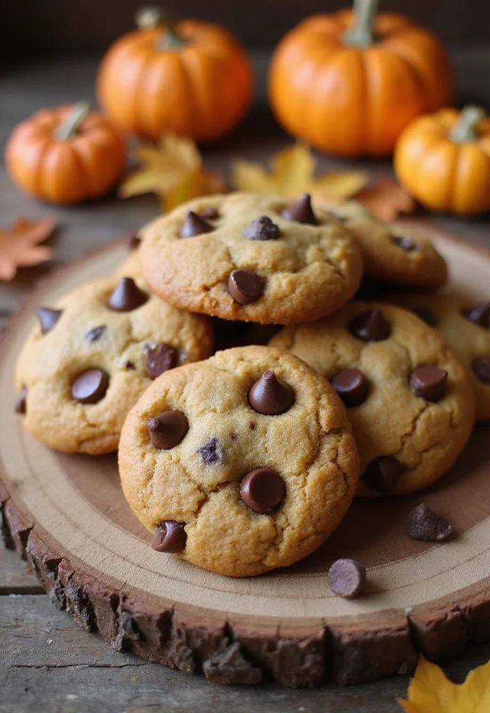 10 Chocolate Chip Cookie Recipes for Classic Chewy Comfort 9. Pumpkin Chocolate Chip Cookies