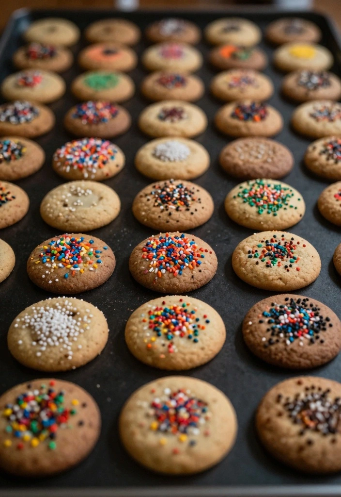 10 Creative Cookie Recipes for Fun Colorful Baking 2. Sprinkle Cookies