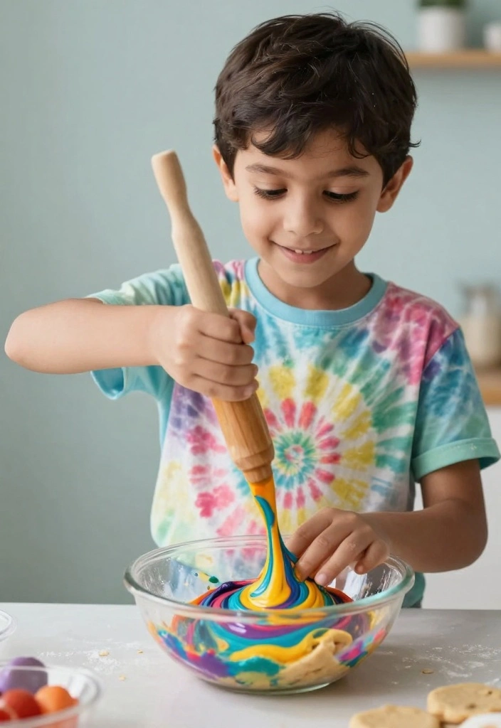 10 Creative Cookie Recipes for Fun Colorful Baking 4. Tie Dye Cookies