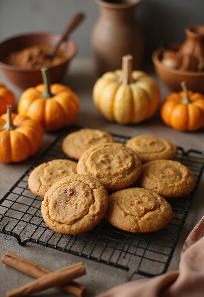 10 Crumbl Cookie Recipes for Big Soft Bakery Style Cookies - 7. Pumpkin Spice Crumbl Cookies