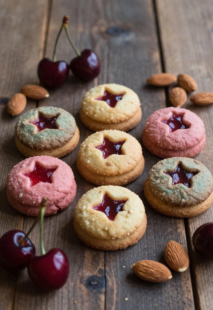 10 Crumbl Cookie Recipes for Big Soft Bakery Style Cookies - 9. Cherry Almond Crumbl Cookies