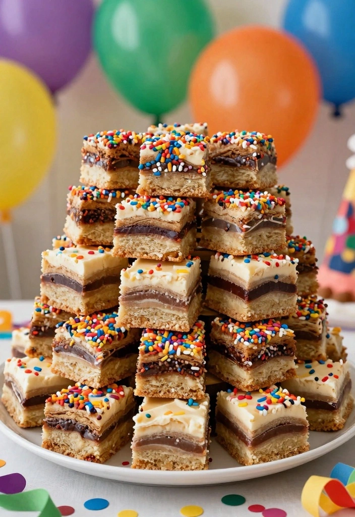 10 Easy Cookie Bar Recipes for Quick Chewy Crowd Pleasing Treats 100 10 Easy Cookie Bar Recipes for Quick Chewy Crowd Pleasing Treats 10. Funfetti Cookie Bars