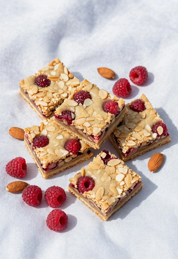 10 Easy Cookie Bar Recipes for Quick Chewy Crowd Pleasing Treats 34 10 Easy Cookie Bar Recipes for Quick Chewy Crowd Pleasing Treats 4. Raspberry Almond Cookie Bars