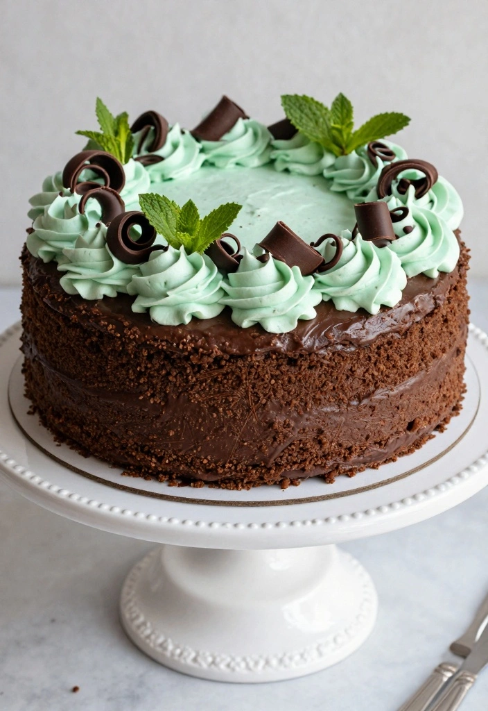 10 Easy Gluten Free Sheet Cake Recipes for Large Batch Desserts 6. Chocolate Mint Gluten Free Sheet Cake