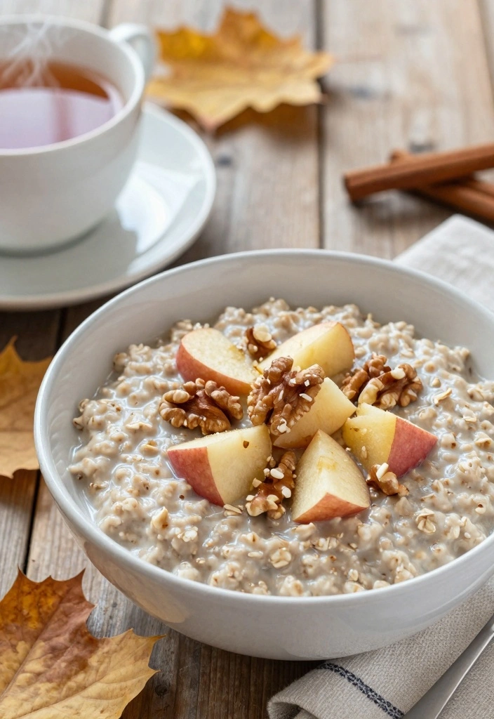 10 Fall Apple Recipes for Warm Spiced Cozy Seasonal Flavor 1. Cinnamon Spiced Apple Oatmeal