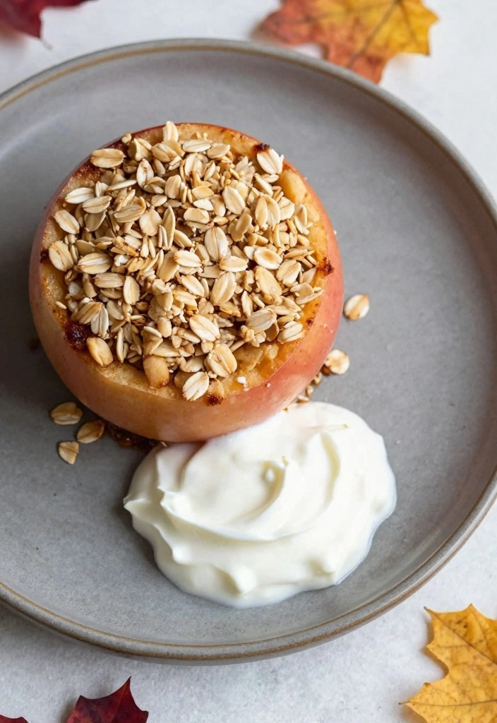 10 Fall Apple Recipes for Warm Spiced Cozy Seasonal Flavor 10. Baked Apples with Oat Topping