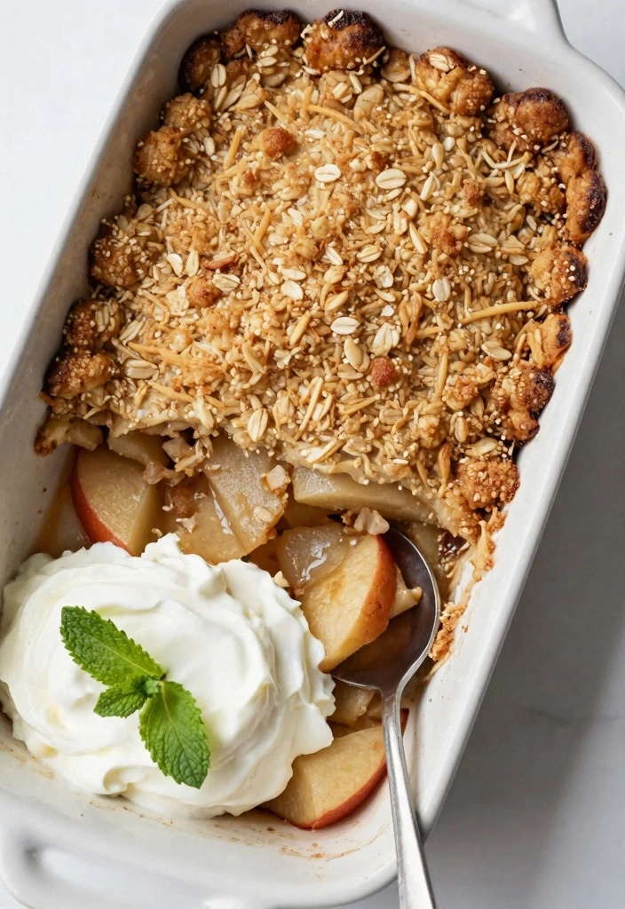 10 Fall Apple Recipes for Warm Spiced Cozy Seasonal Flavor 2. Healthy Apple Crisp