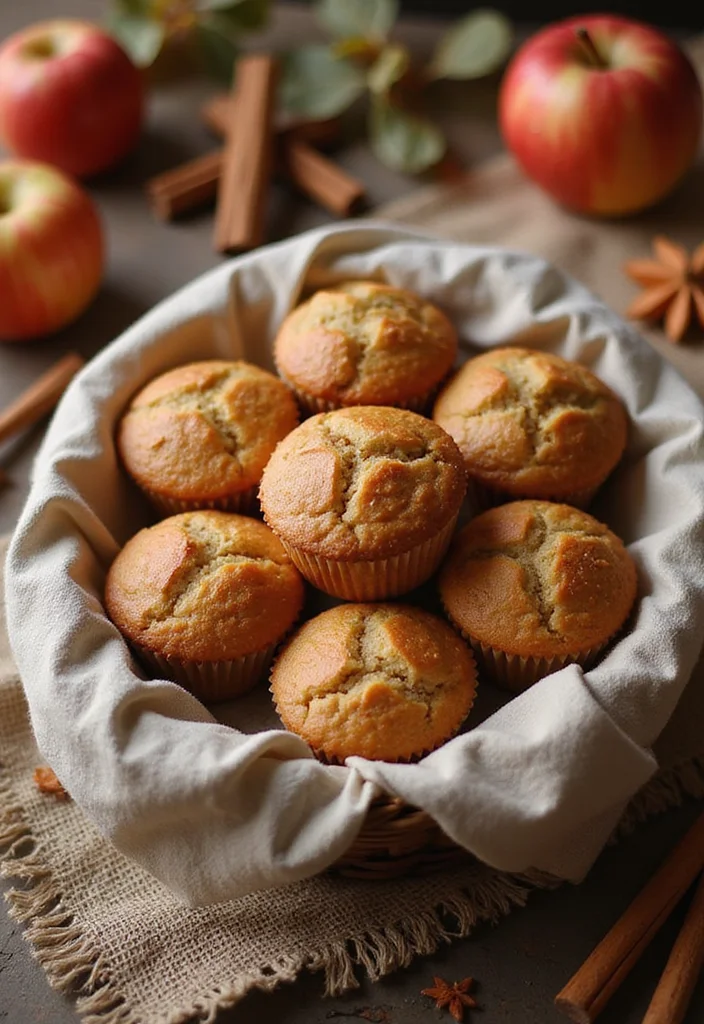 10 Fall Apple Recipes for Warm Spiced Cozy Seasonal Flavor 7. Spiced Apple Muffins