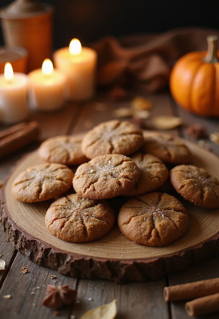 10 Fall Cookie Recipes for Warm Spiced Seasonal Flavor - 4. Ginger Molasses Cookies