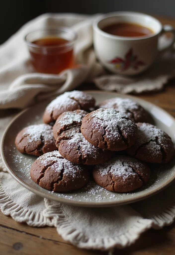 10 Fall Cookie Recipes for Warm Spiced Seasonal Flavor - 5. Chocolate Chai Cookies