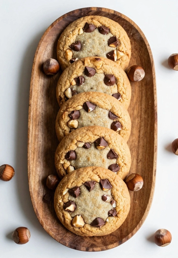 10 Fall Cookie Recipes for Warm Spiced Seasonal Flavor - 9. Hazelnut Chocolate Chip Cookies