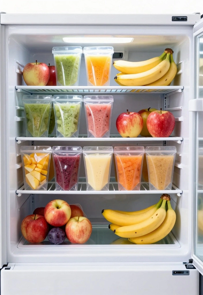 10 Freezable Apple Recipes for Easy Make Ahead Treats 34 10 Freezable Apple Recipes for Easy Make Ahead Treats 4. Apple Banana Smoothie Packs