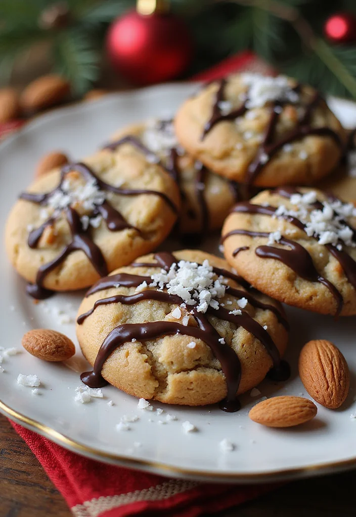 10 Fun Holiday Cookie Recipes for Bright Cheerful Festive Treats 3. Almond Joy Cookies