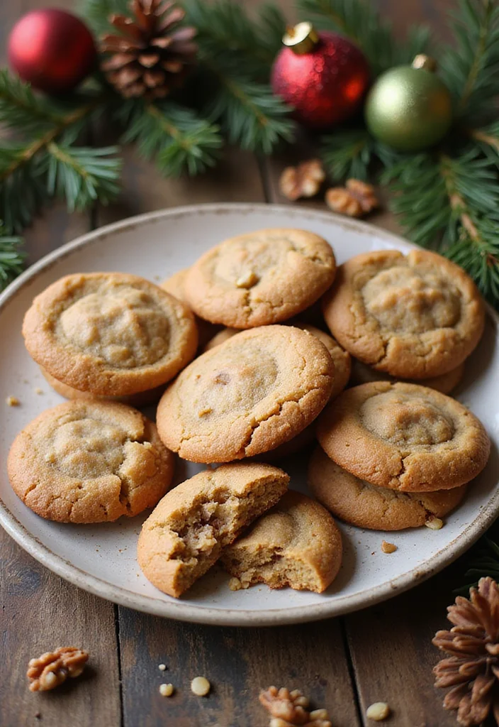10 Fun Holiday Cookie Recipes for Bright Cheerful Festive Treats 9. Maple Walnut Cookies