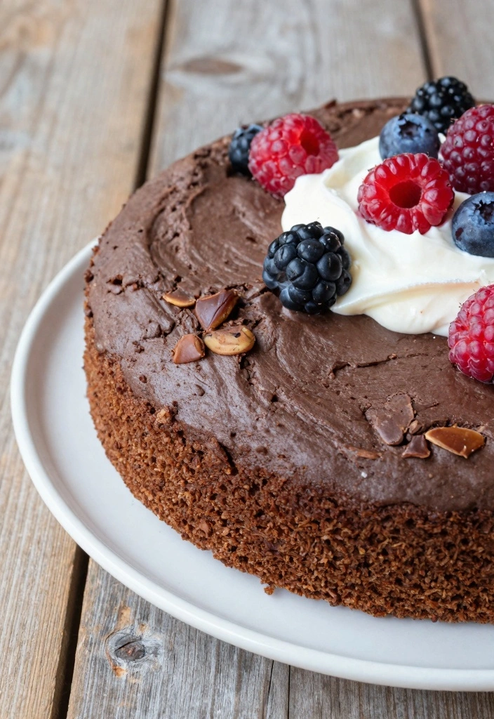 10 Healthier Cake Recipes for Light Sweet Balanced Treats - 1. Almond Flour Chocolate Cake