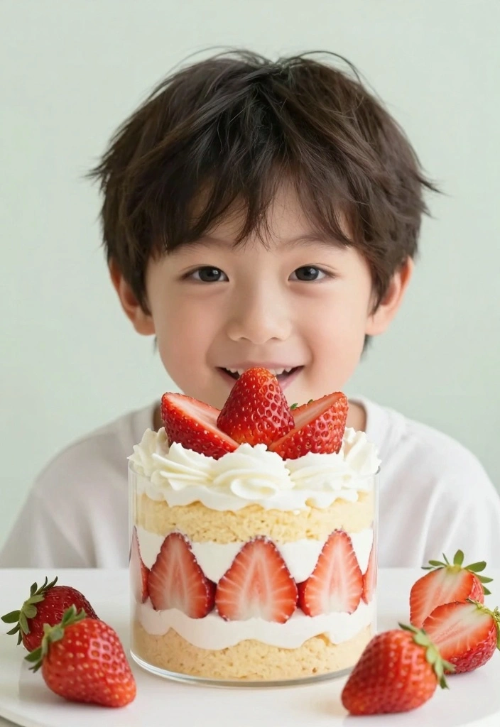 10 Healthier Cake Recipes for Light Sweet Balanced Treats - 10. Strawberry Shortcake with Almond Cream